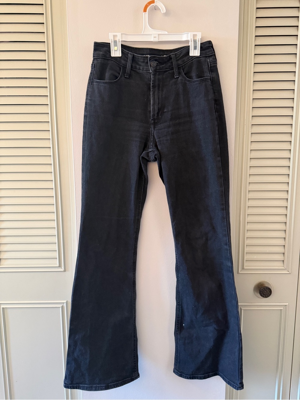 Old Navy Dark Black Flare Jeans